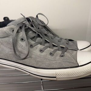 Converse Gray Suede Men's Sneakers